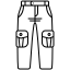 ikonka Kalhoty s laclem