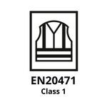 Oděvy s vysokou viditelností EN ISO 20471 CL1