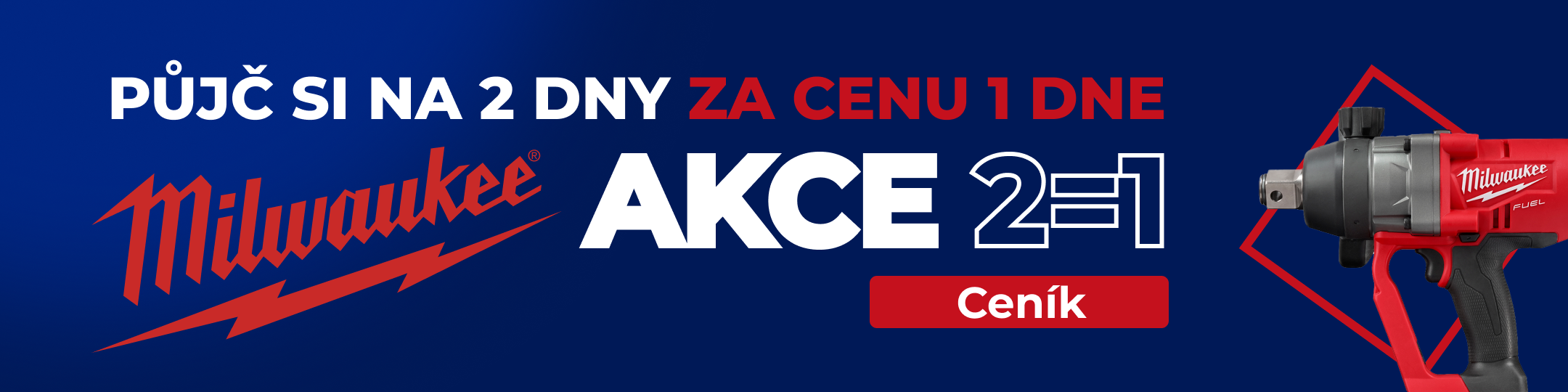 Proč kupovat, když můžete mít to nejlepší? Objevte půjčovnu profi nářadí Milwaukee v AZ FLEX.