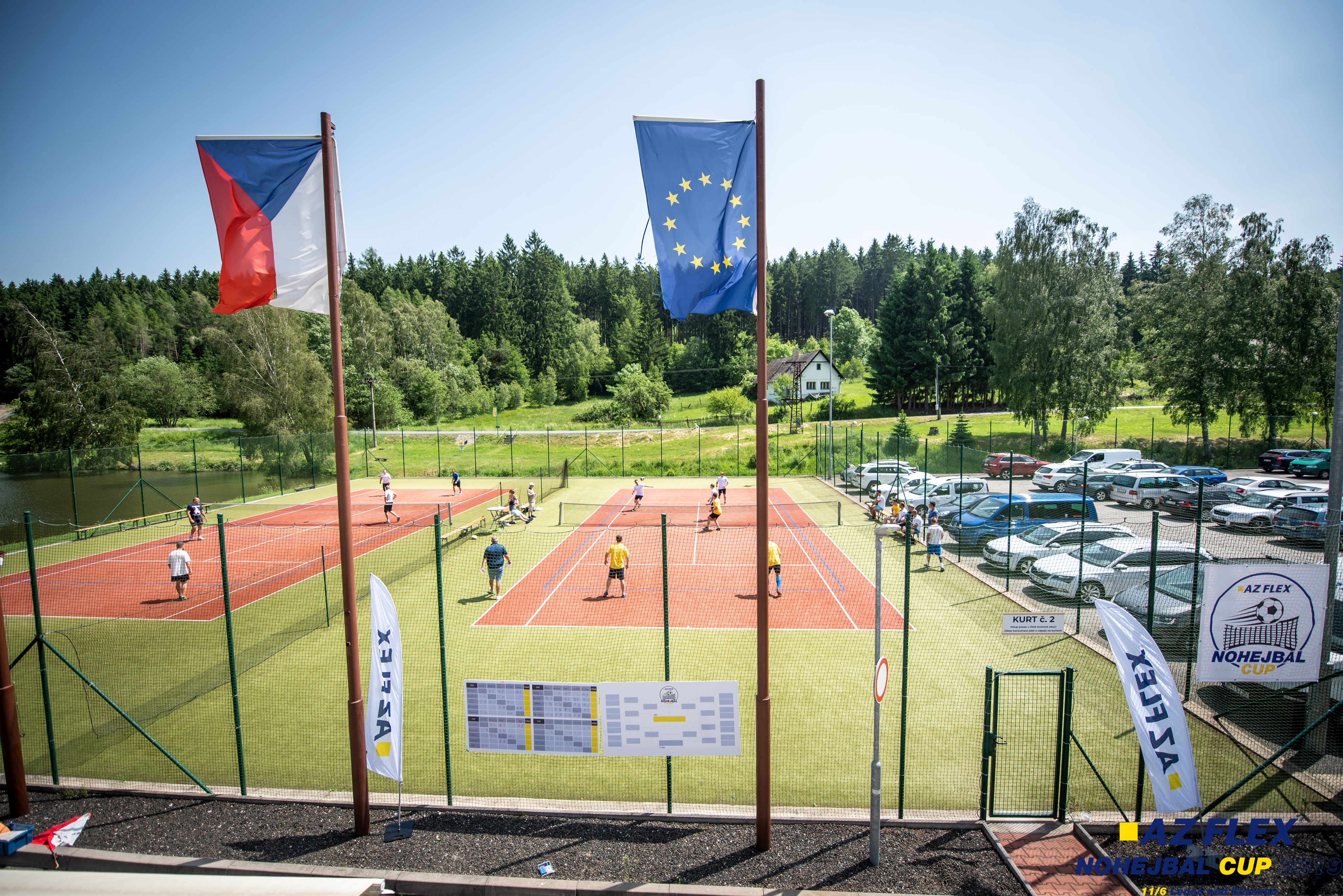 Fotografie z akce AZ FLEX Nohejbal Cup 2019