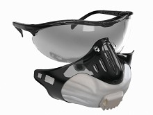 FILTERSPEC respirátor FFP s brýlemi
